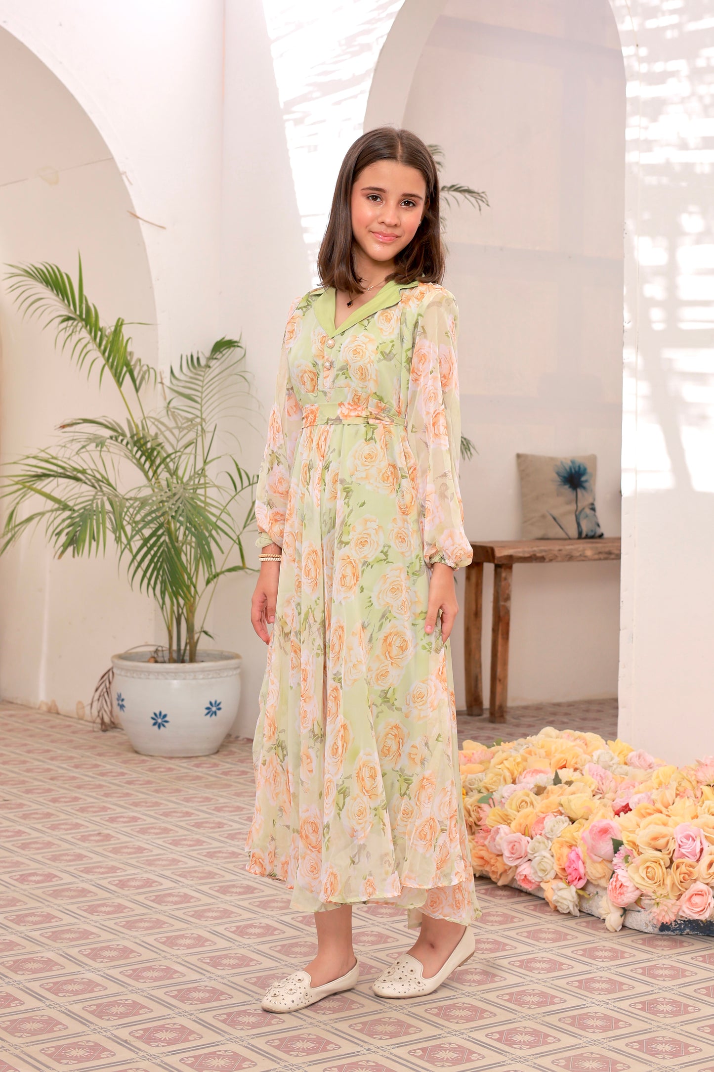 Golden Blossom β Chiffon