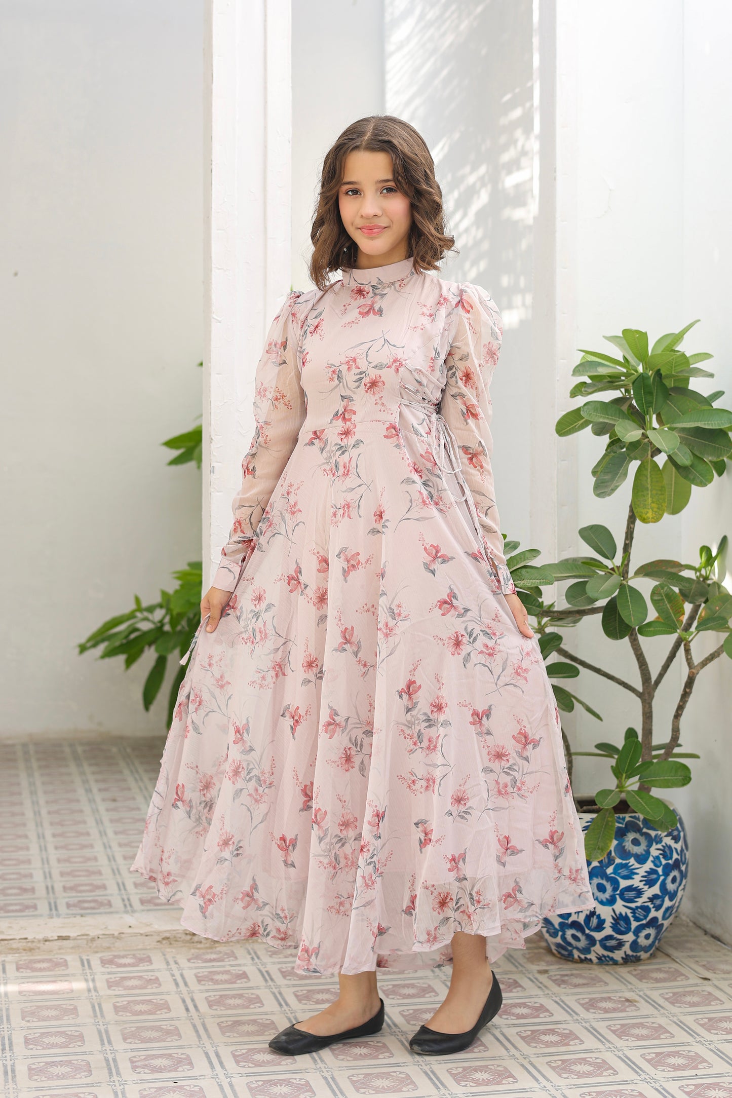 Floral Blush - Chiffon