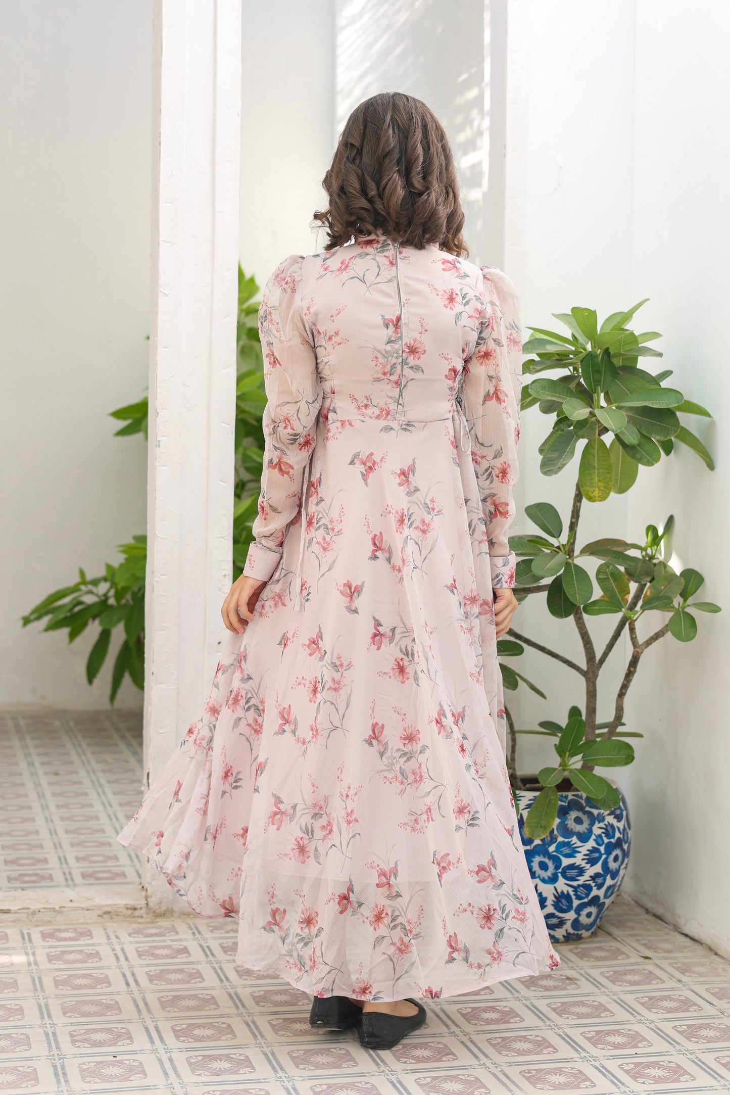 Floral Blush - Chiffon