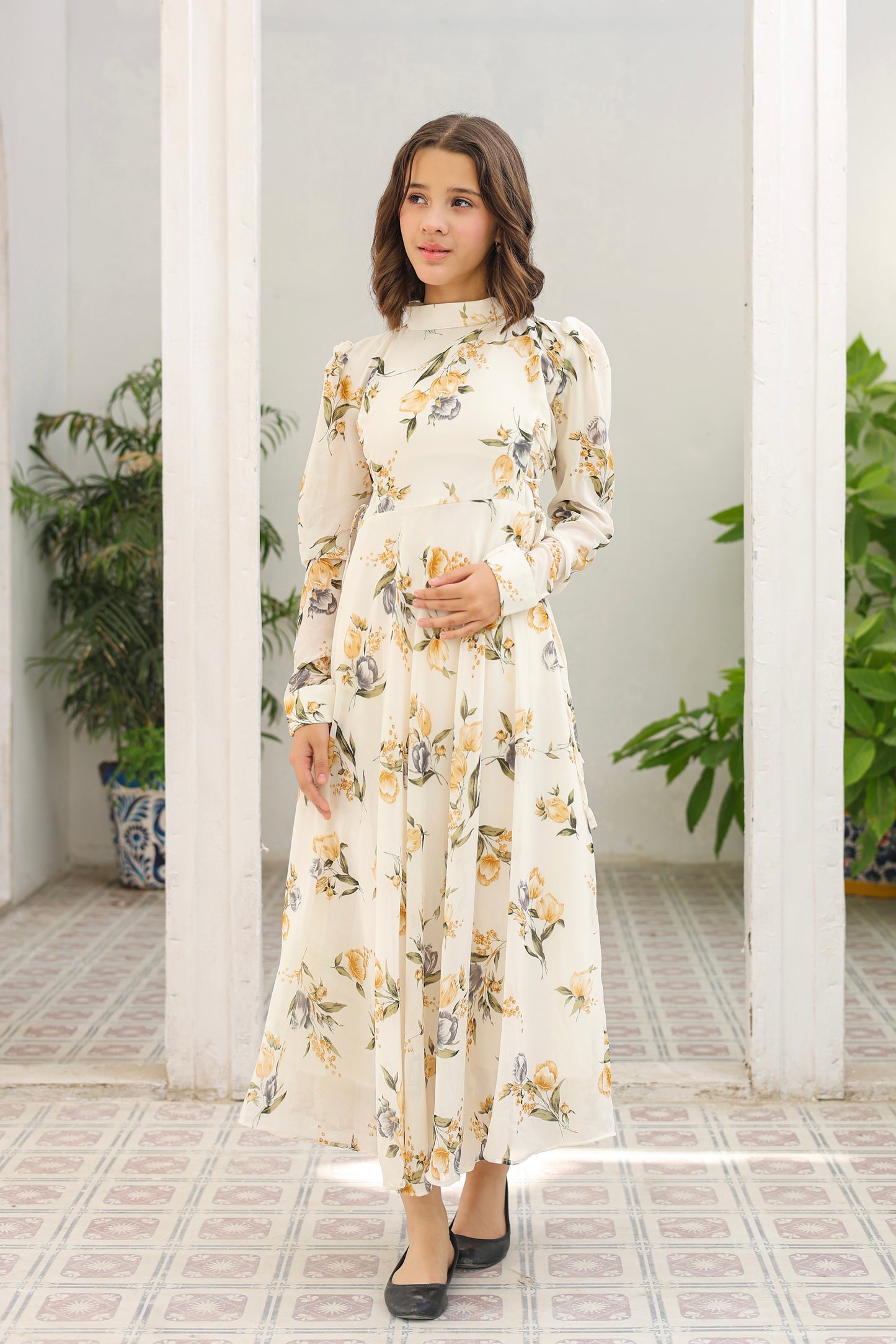 Daffodil Blossom - Chiffon