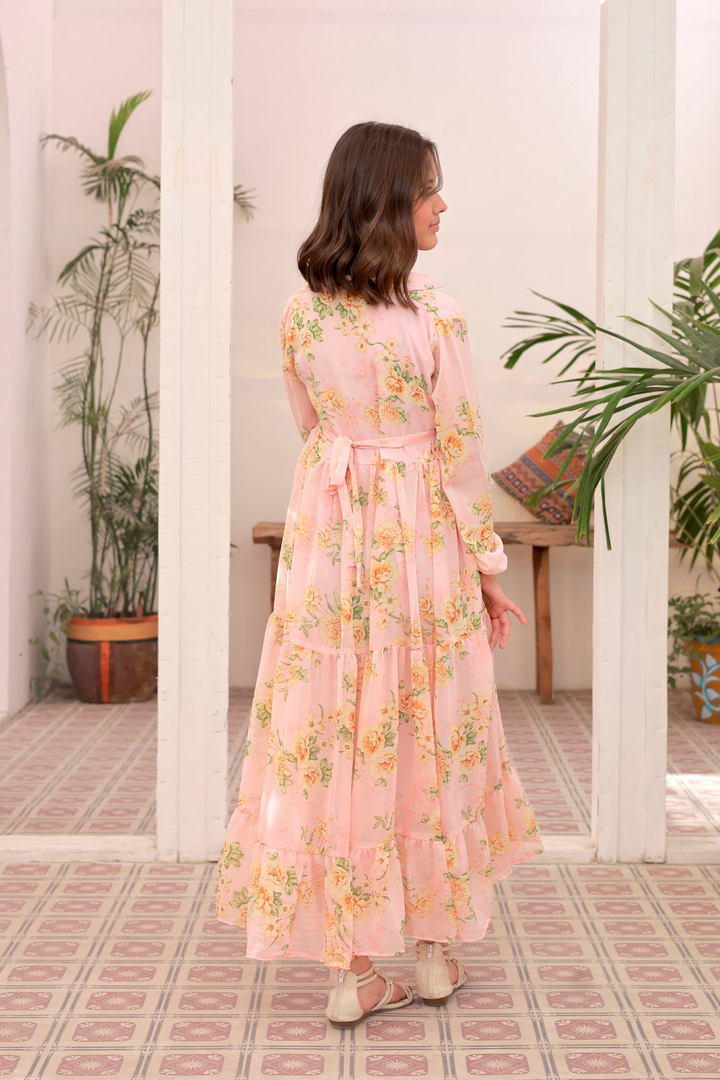 Pink Blossom - Chiffon