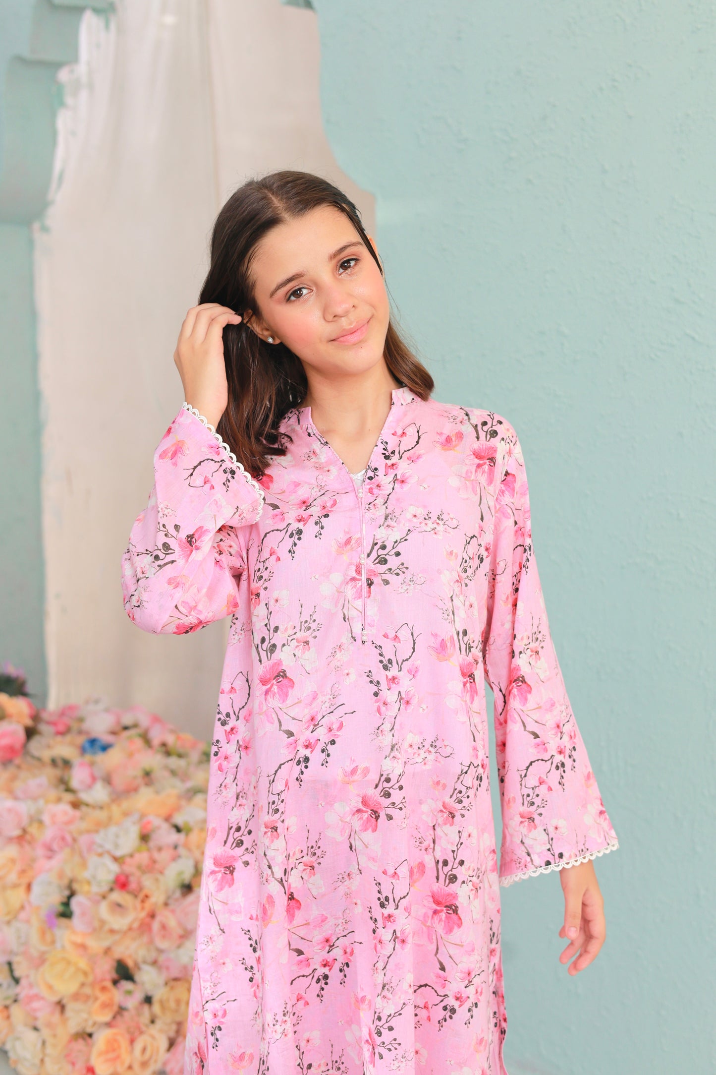 Pink Meadow - Lawn 2pc