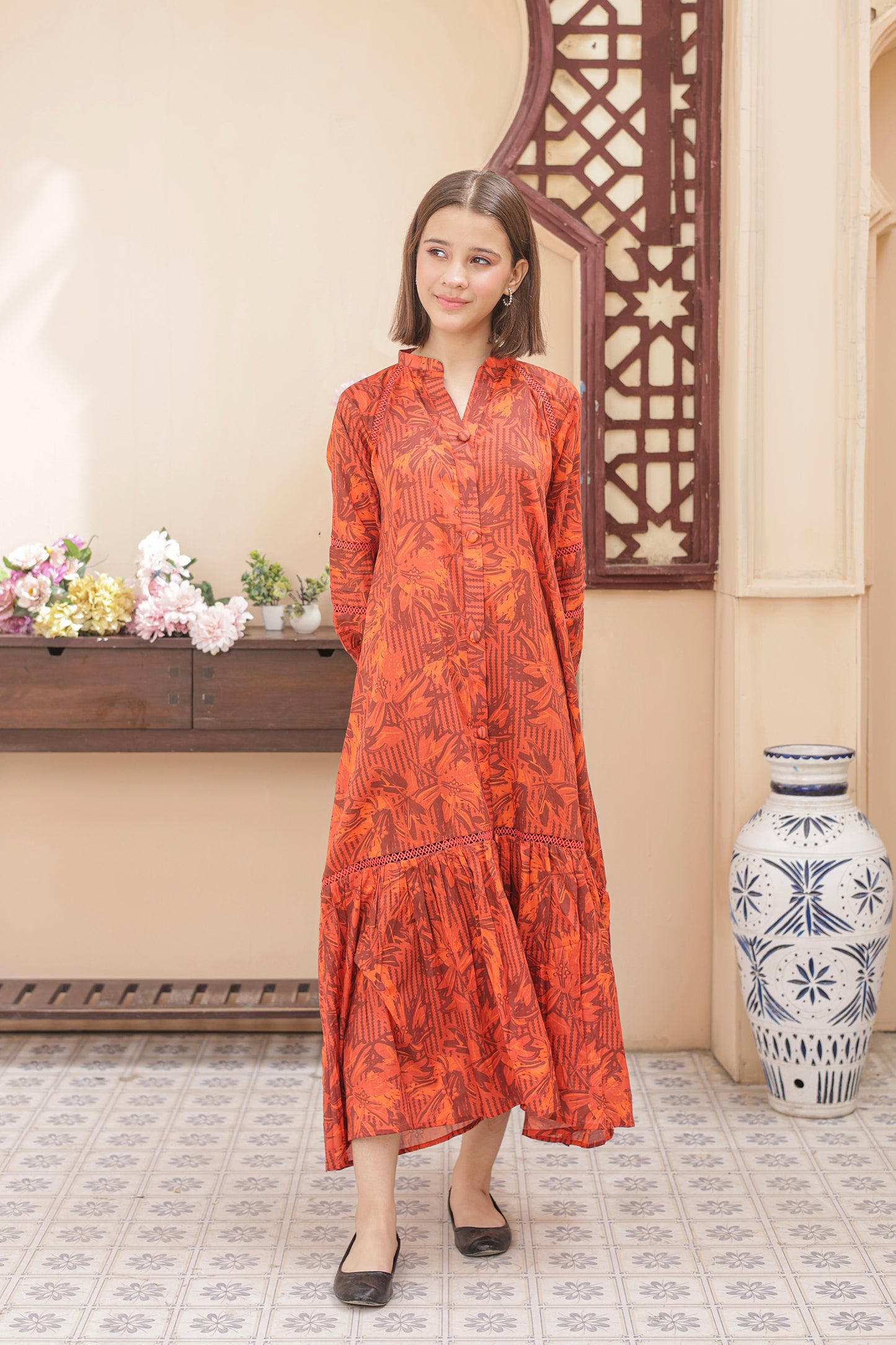 Amber Dusk - Cotton Lawn