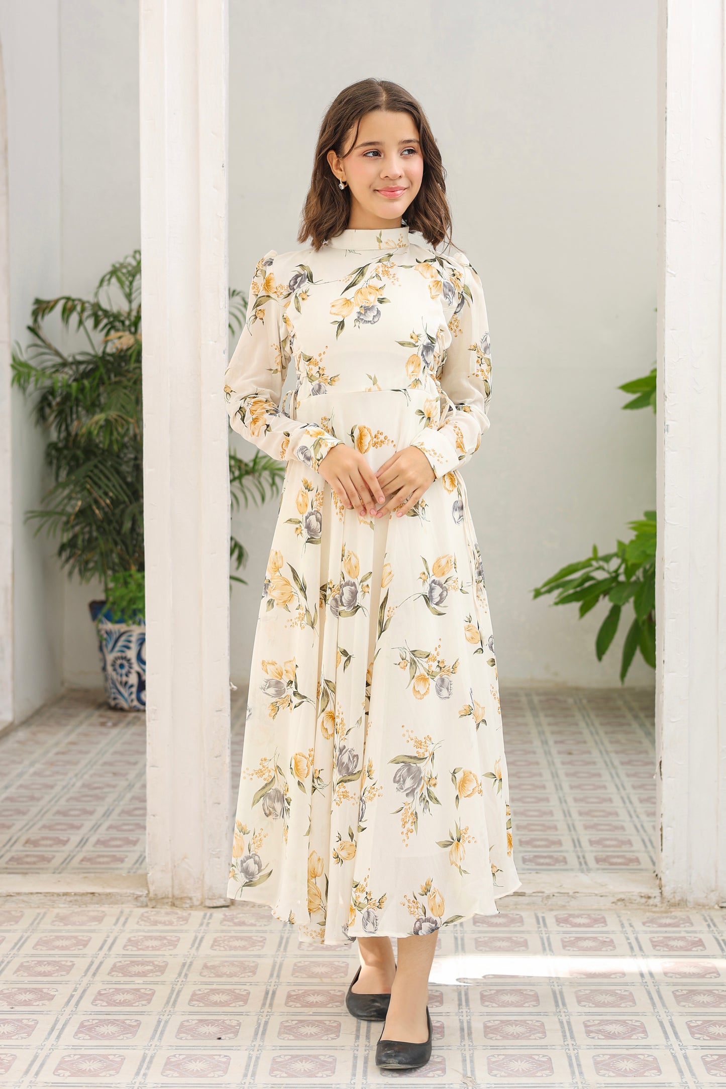 Daffodil Blossom - Chiffon