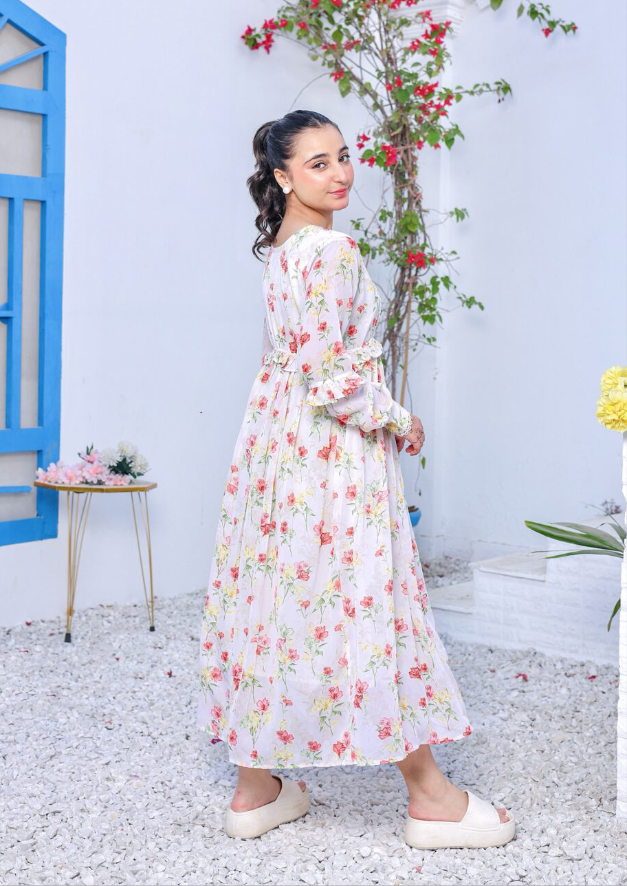 Sunlit Petals – Chiffon