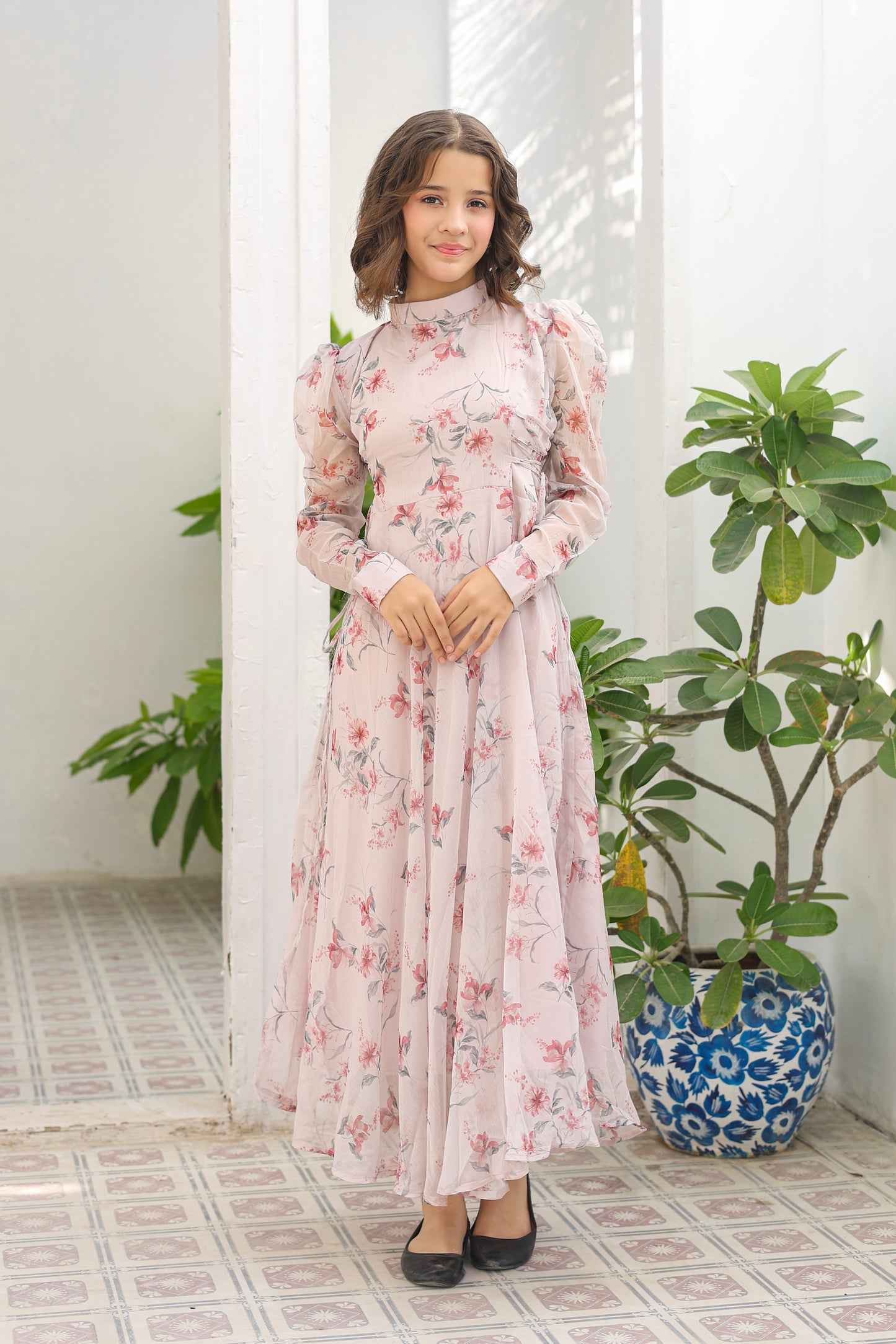 Floral Blush - Chiffon