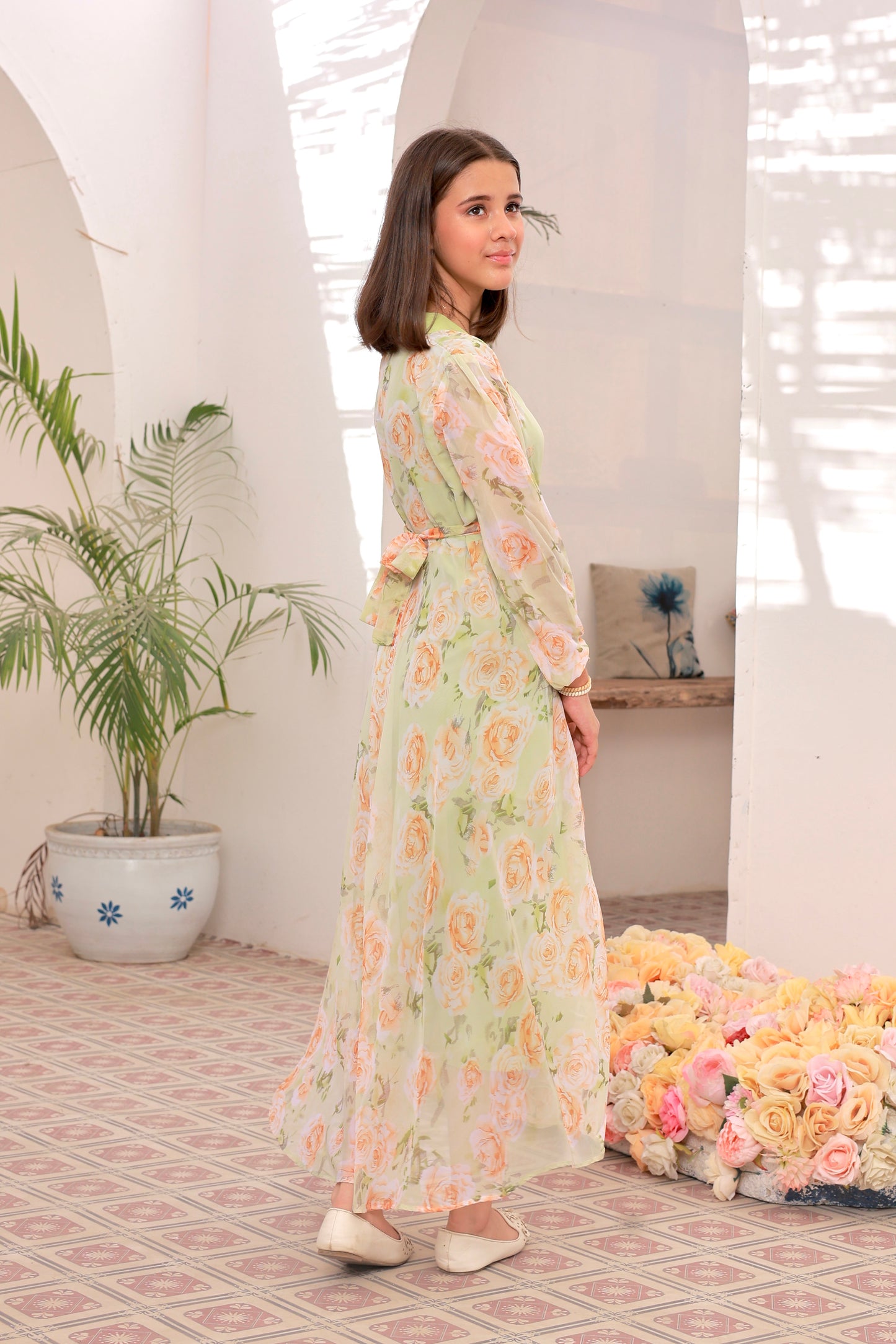 Golden Blossom β Chiffon