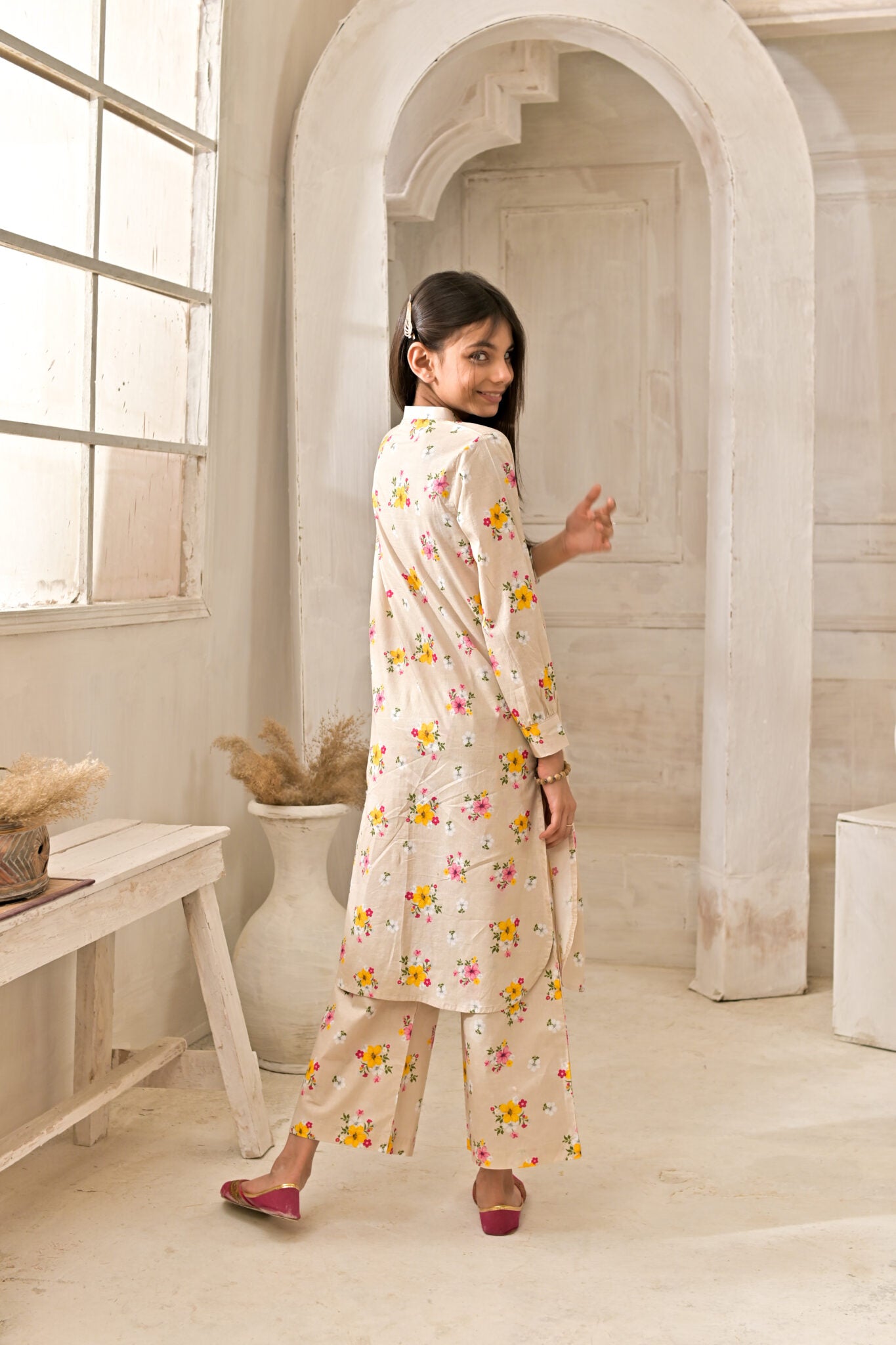 Ivory Blossom – 2pc Lawn