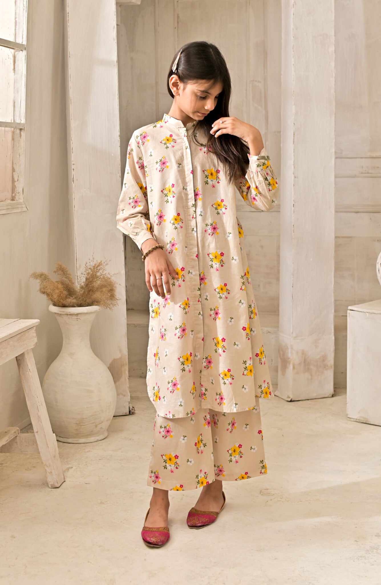 Ivory Blossom – 2pc Lawn