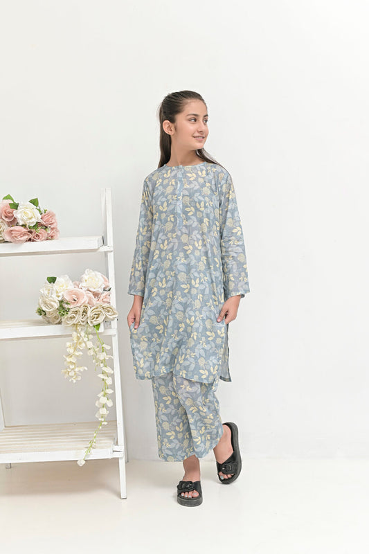 Beau Blue Leaves – Lawn