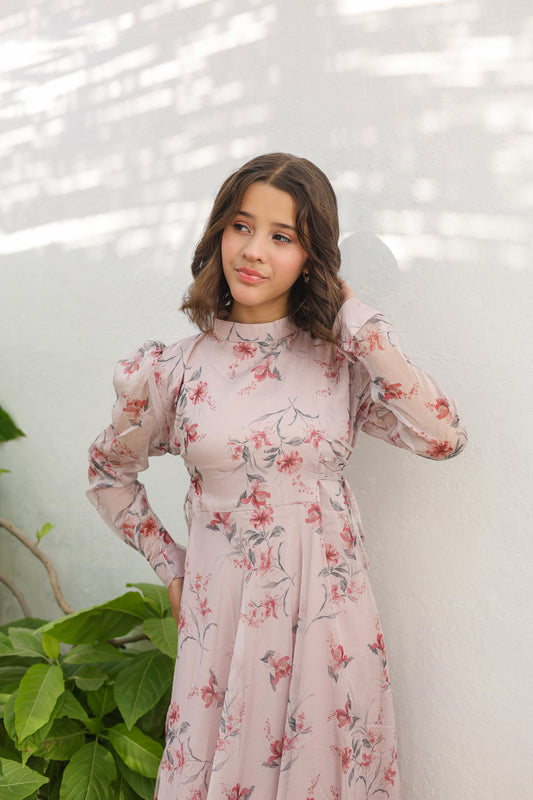 Floral Blush - Chiffon