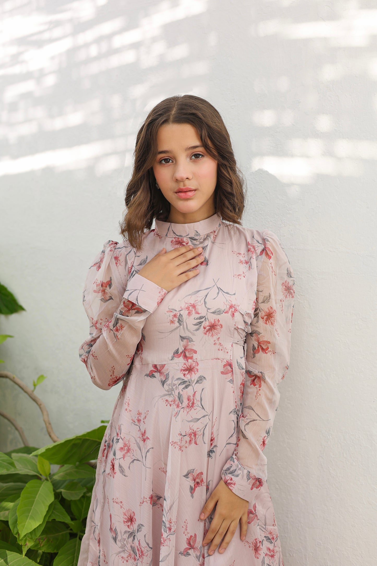 Floral Blush - Chiffon
