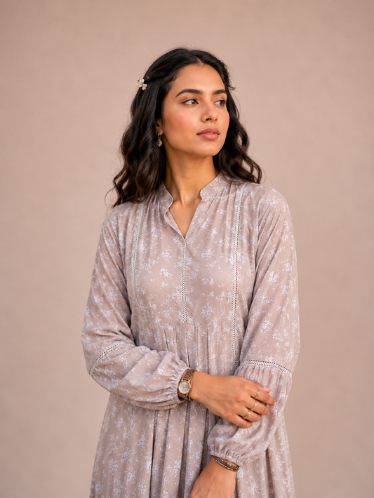 Nude Bloom - Chiffon