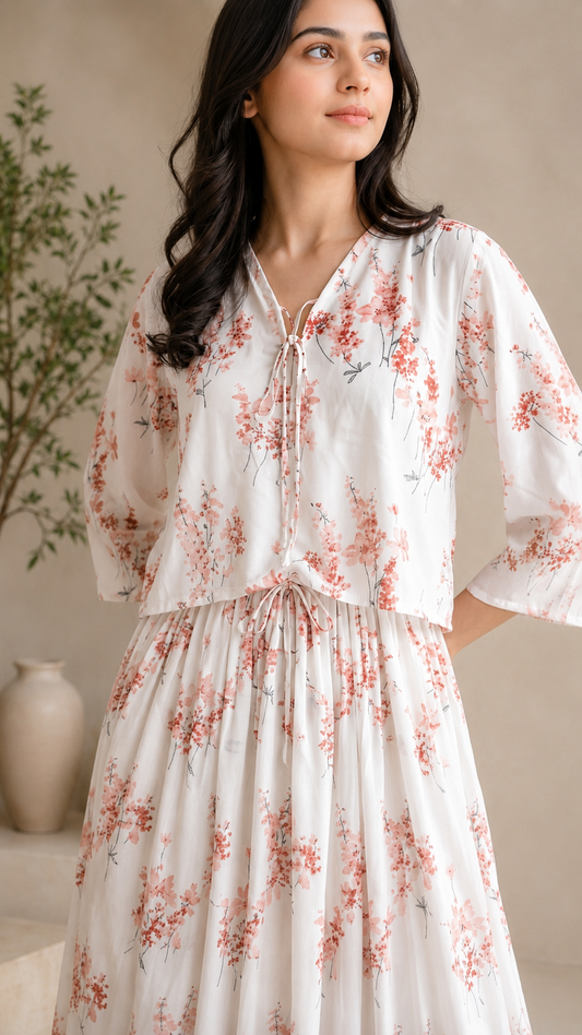Cherry Blossom Co-Ord Set 2pc