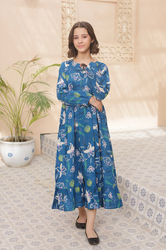 Ocean Lily - Cotton Lawn