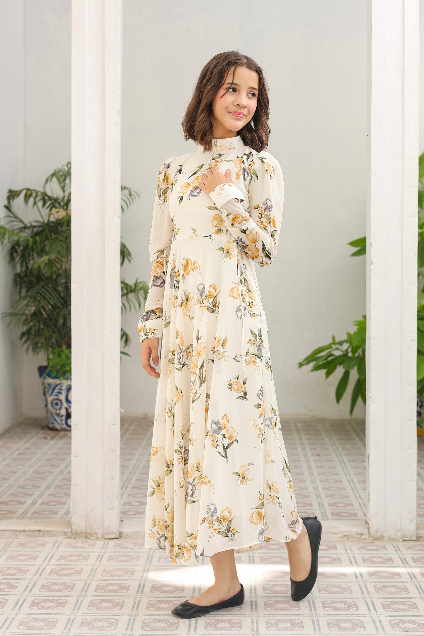 Daffodil Blossom - Chiffon
