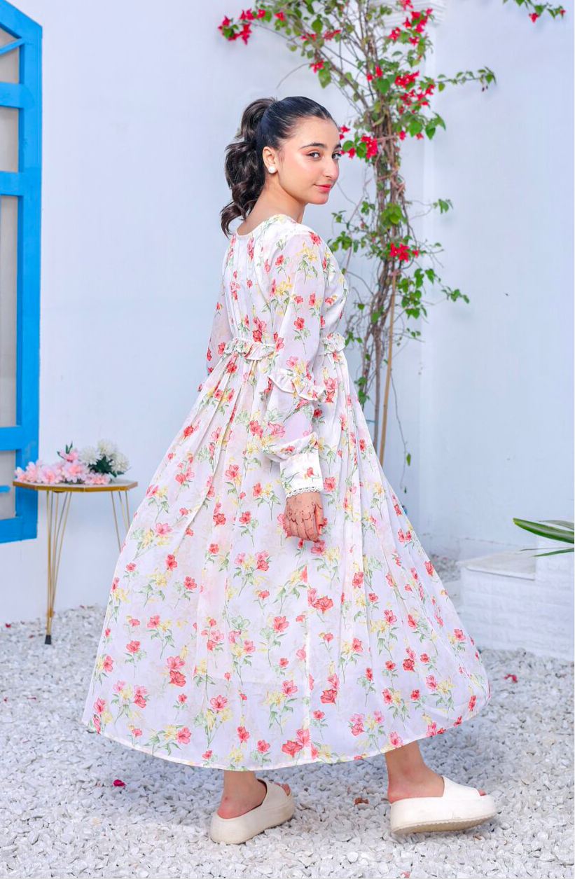 Sunlit Petals – Chiffon