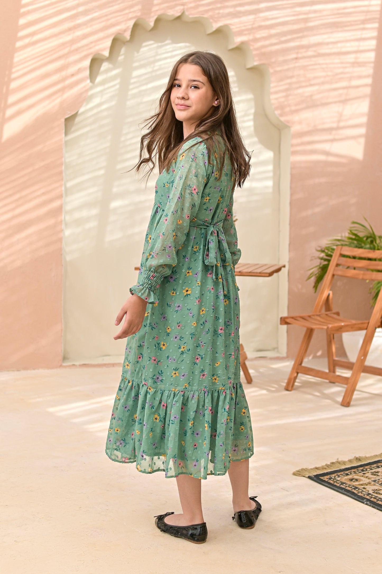 Mint Green - Broshia Chiffon