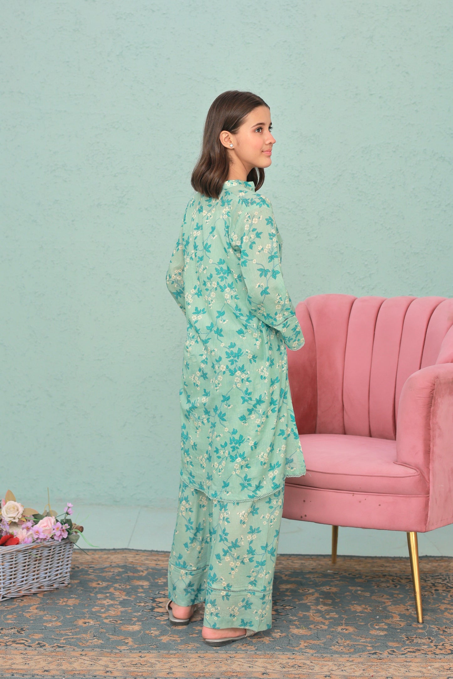 Mint Green - Lawn 2pc