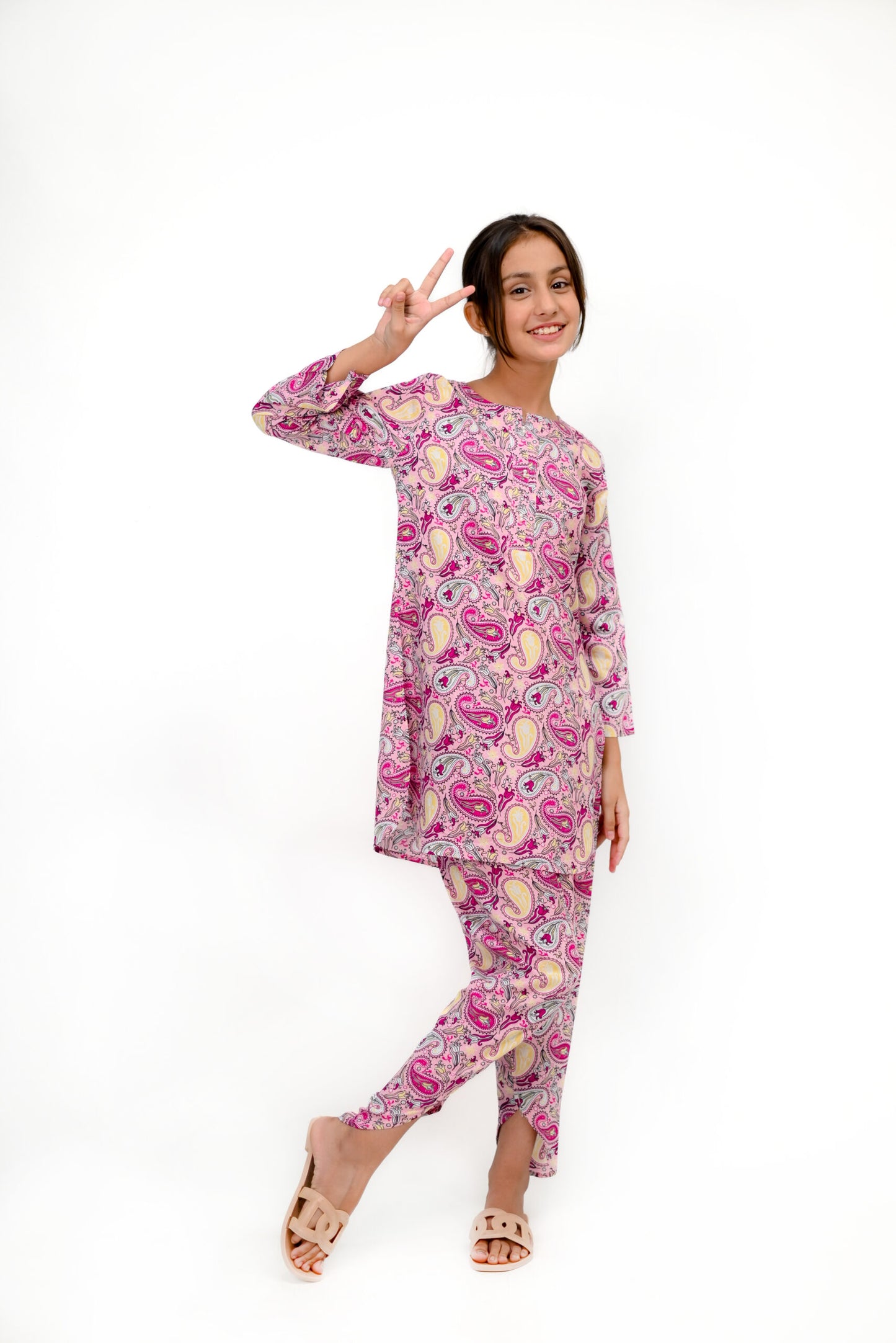 Pink Tulip 2pc – Linen