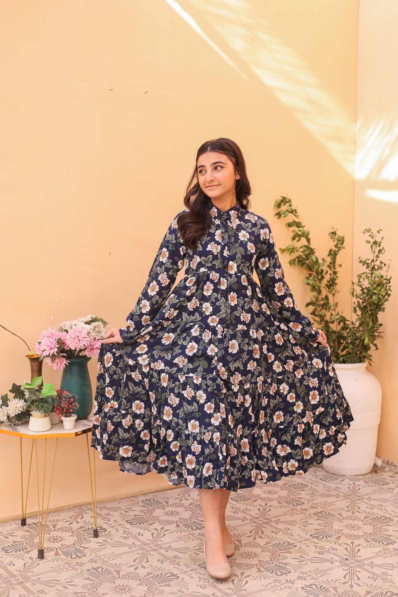 Midnight Blossom β Linen