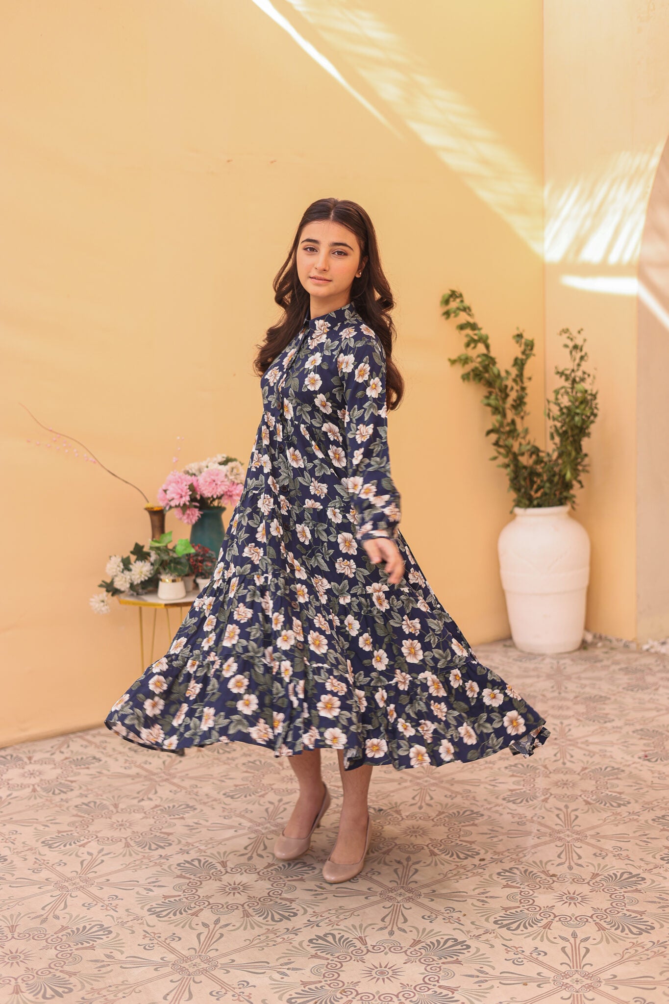 Midnight Blossom – Linen