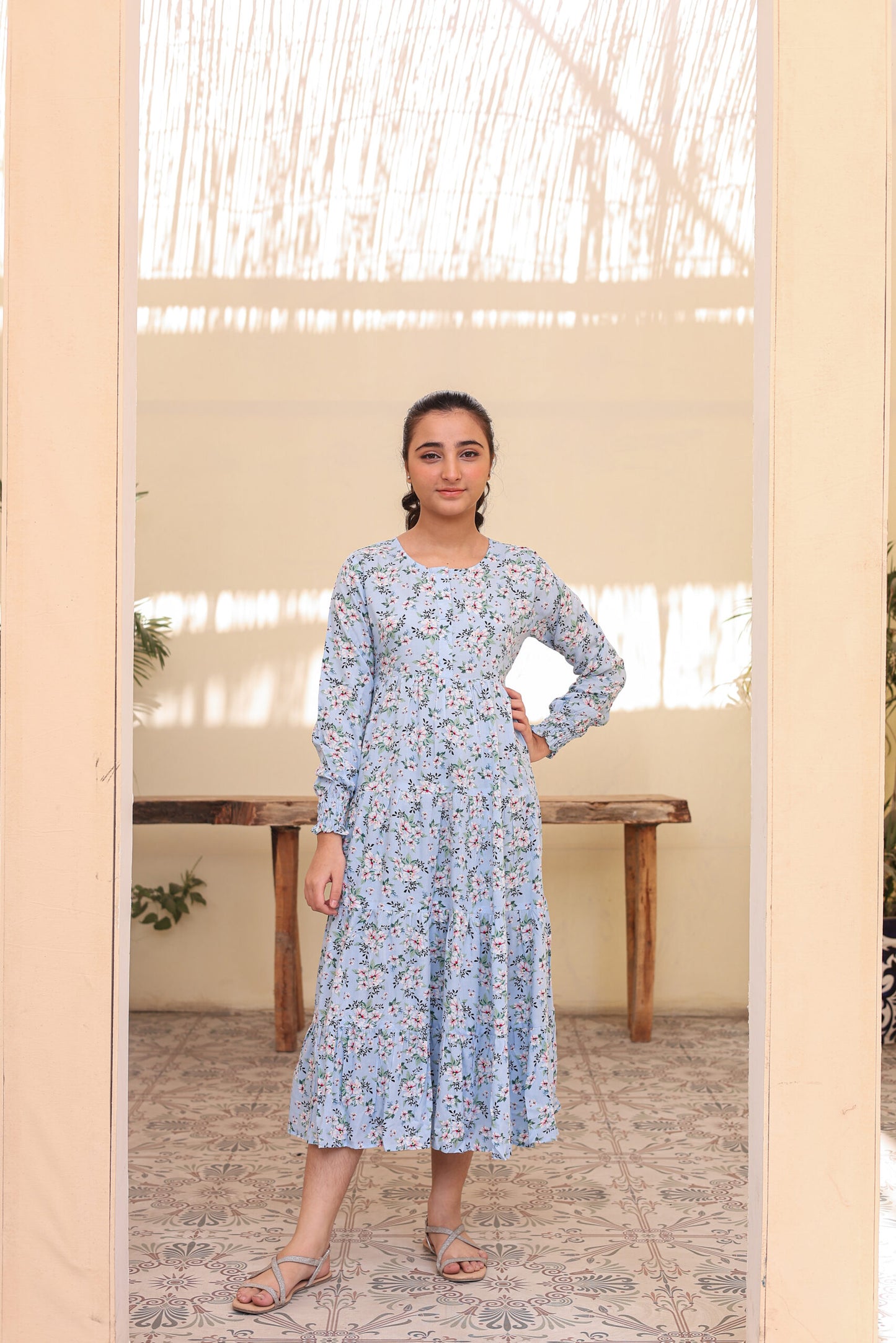 Sky Blossom Breeze – Linen