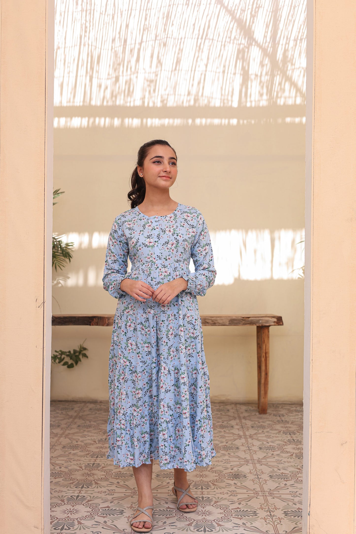 Sky Blossom Breeze – Linen