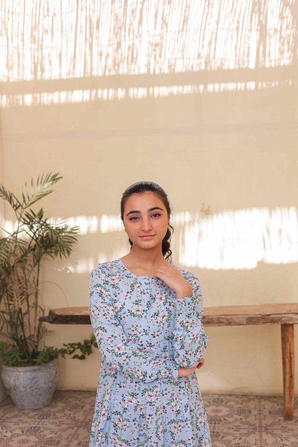 Sky Blossom Breeze – Linen