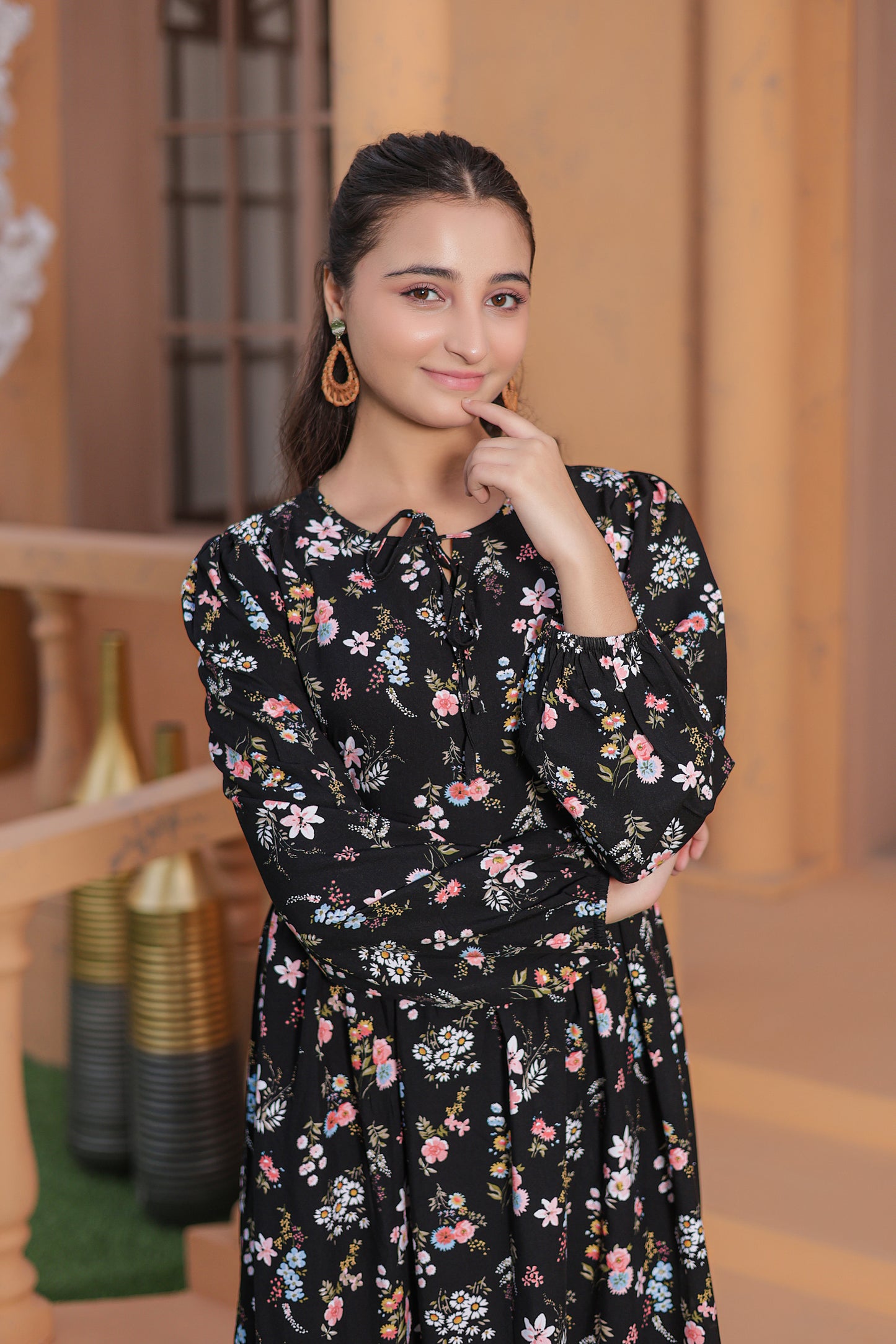 Floral Night - Linen