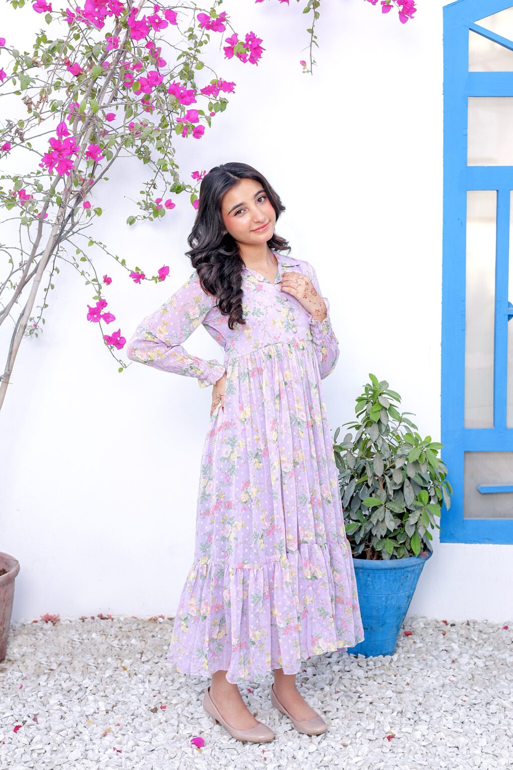 Lavender Bloom – Broshia Chiffon