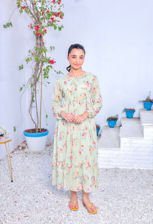 Sage Bloom – Chiffon