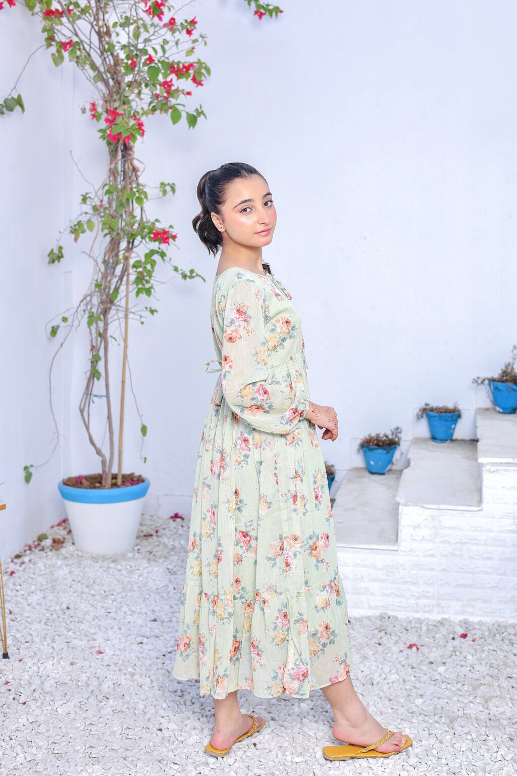 Sage Bloom β Chiffon