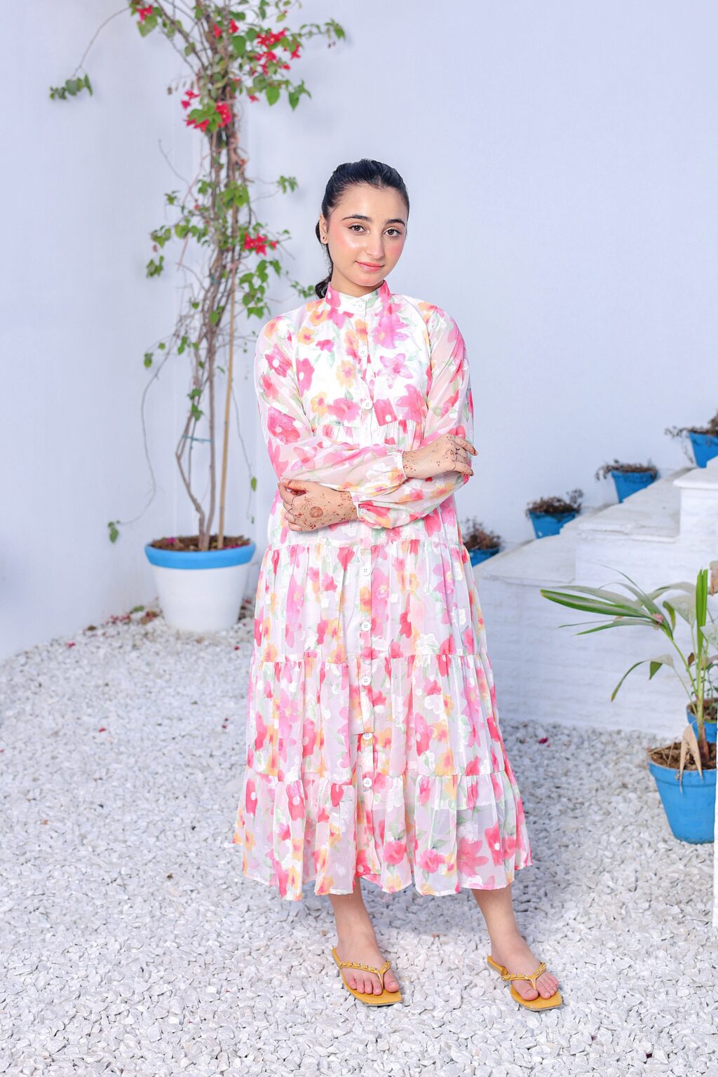 White Blossom β Broshia Chiffon
