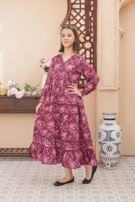 Floral Mirage - Cotton Lawn