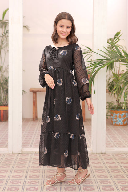 Noir Belle - Broshia Chiffon