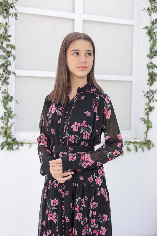 Dusk Flora - Chiffon