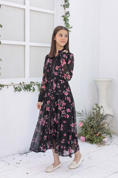 Dusk Flora - Chiffon