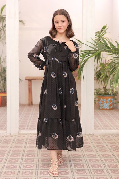 Noir Belle - Broshia Chiffon