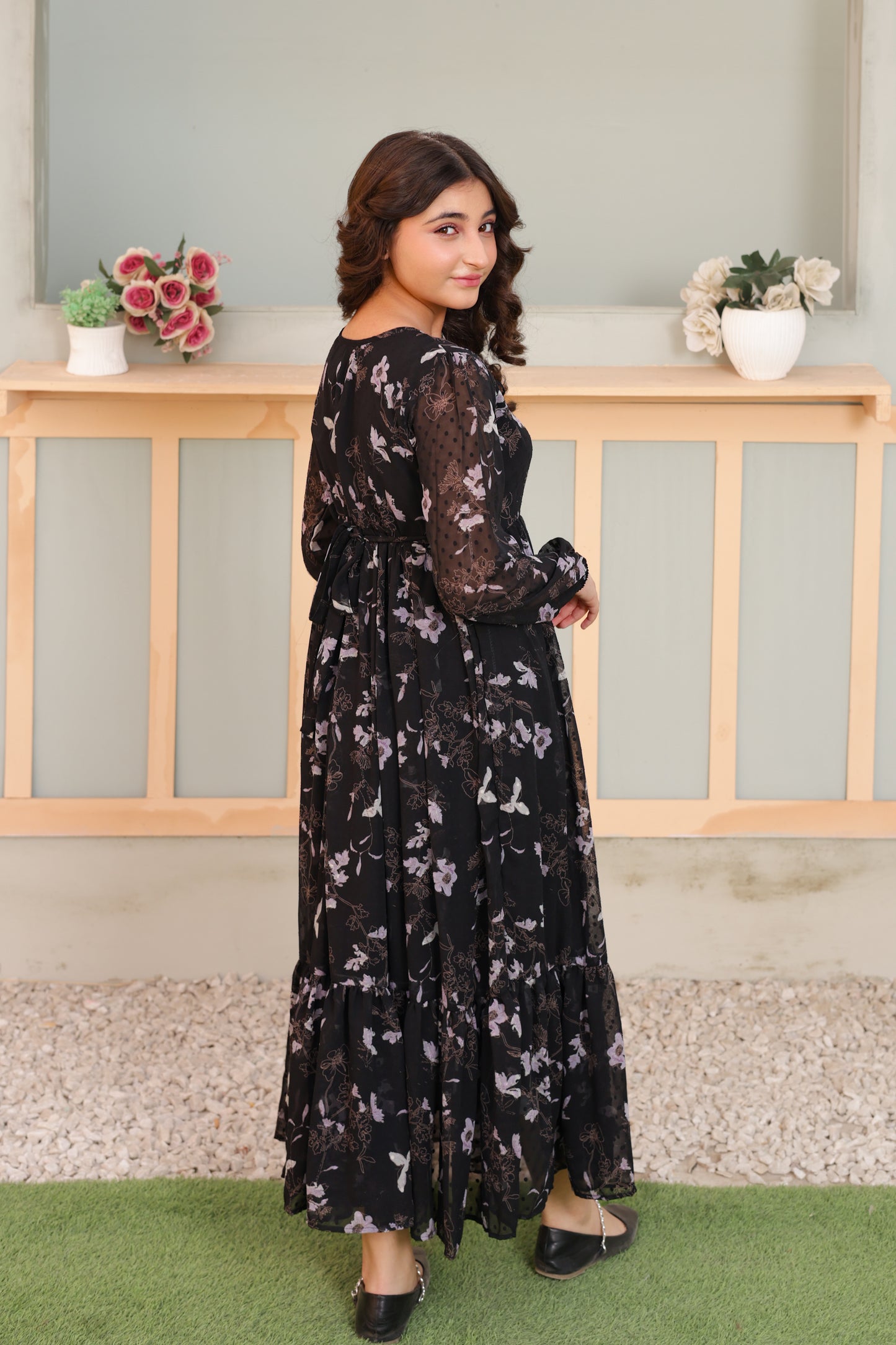 Black Orchid - Broshia Chiffon