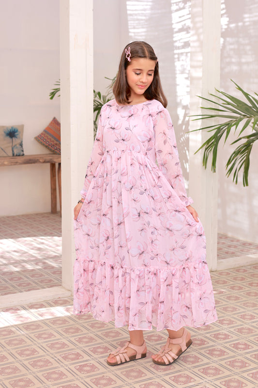 Blush Bloom - Chiffon