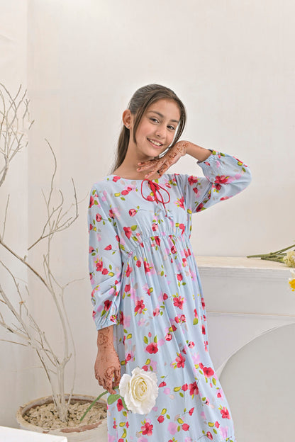 Frosted Petals Frock – Linen