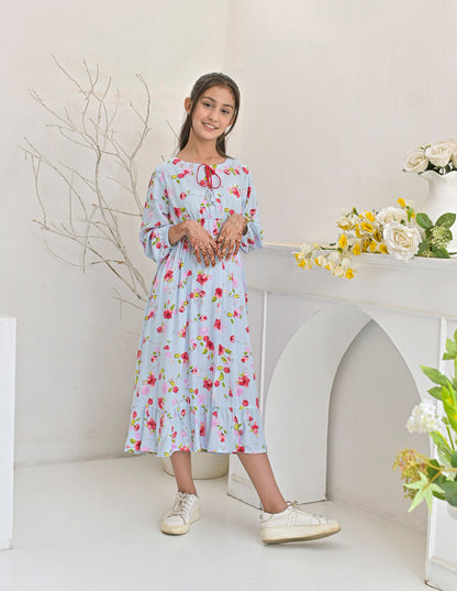 Frosted Petals Frock – Linen