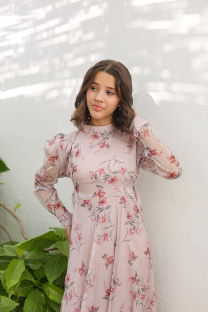 Floral Blush - Chiffon