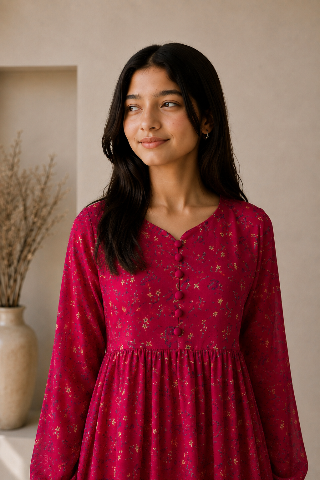 Berry Bloom - Chiffon