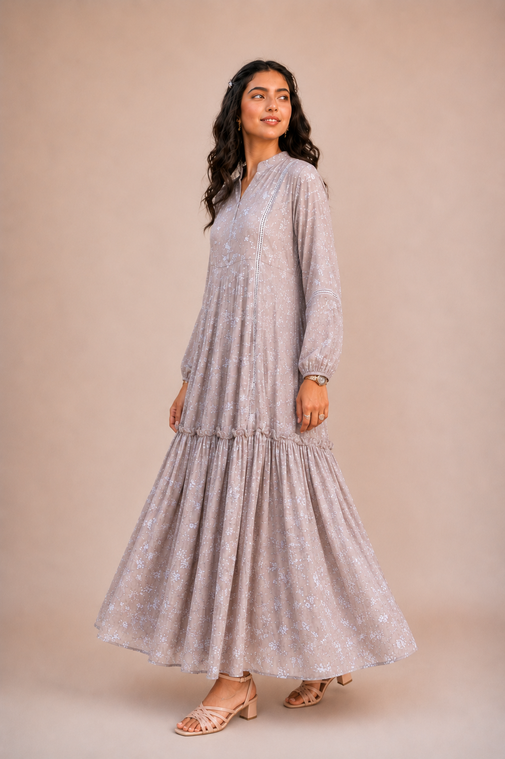 Nude Bloom - Chiffon