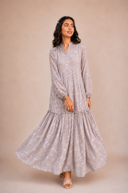 Nude Bloom - Chiffon