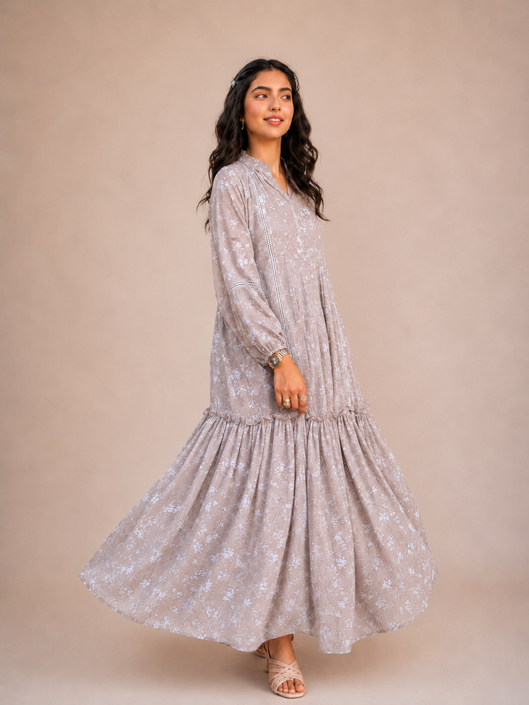 Nude Bloom - Chiffon