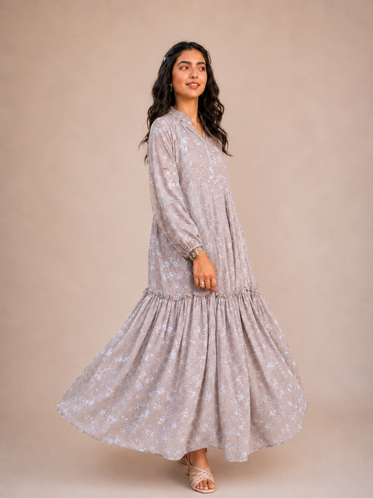 Nude Bloom - Chiffon
