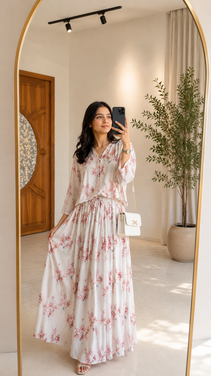 Cherry Blossom Co-Ord Set 2pc